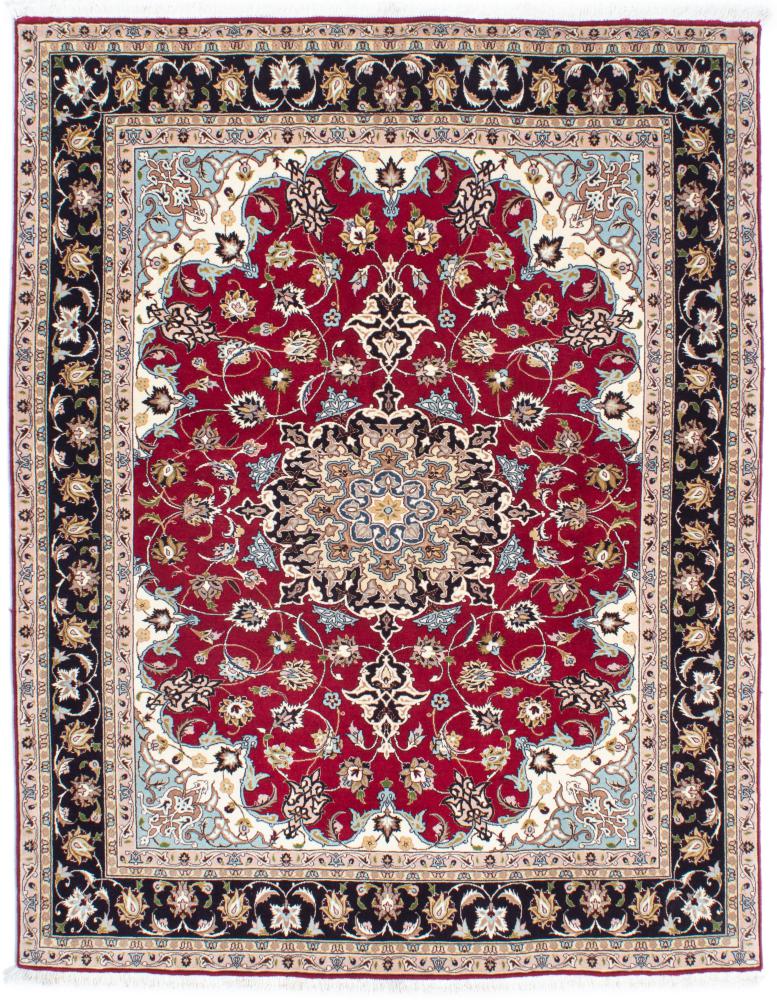 Tapete persa Tabriz 50Raj 6'6"x5'1" 6'6"x5'1", Tapete persa Atado à mão