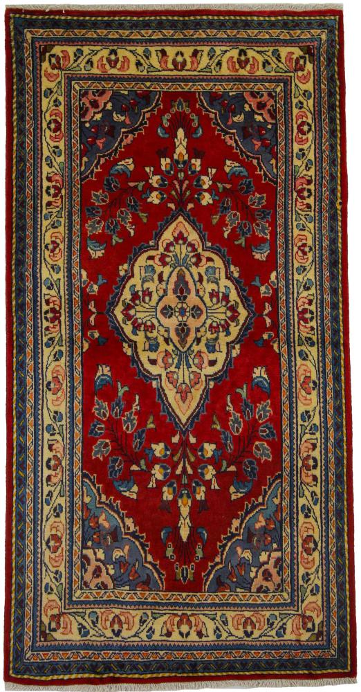 Perzsa szőnyeg Hamadan 197x101 197x101, Perzsa szőnyeg Kézzel csomózva