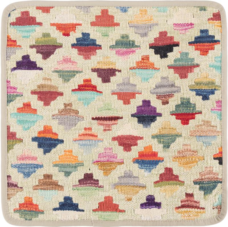 Tappeto Afgano Kilim Afghan Copricuscino 40x40 40x40, Tappeto persiano Annodato a mano
