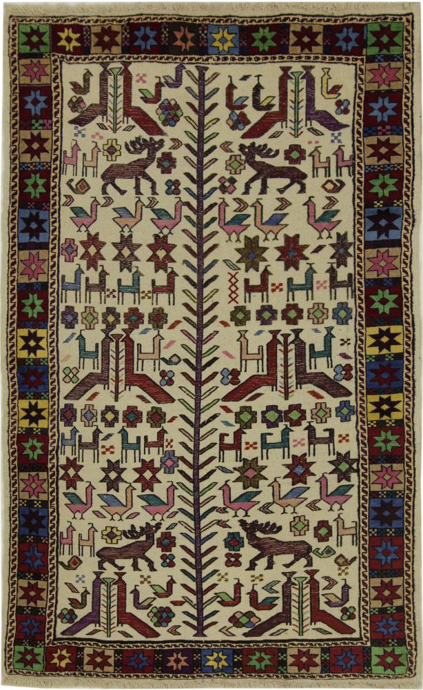 Covor persan Meshkin 203x117 203x117, Covor persan Lucrate de mână