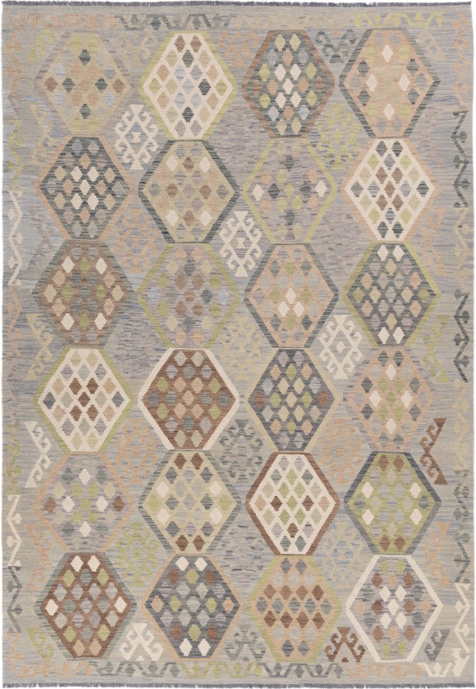 Afghaans tapijt Kilim Afghan 291x205 291x205, Perzisch tapijt Handgeweven