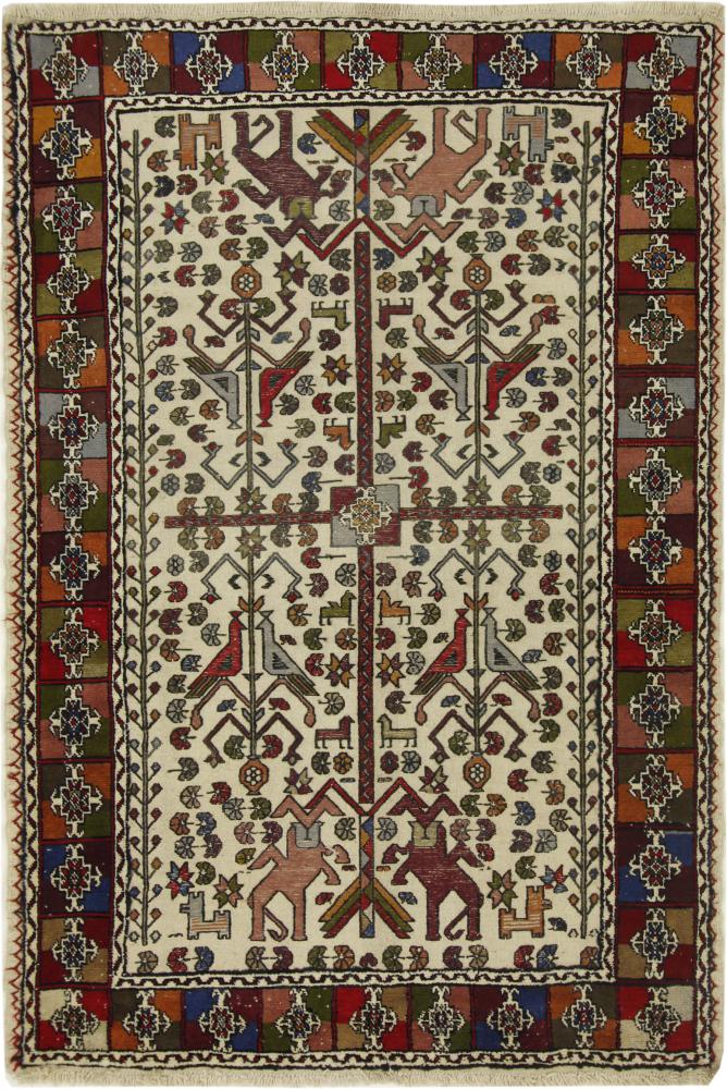 Persian Rug Meshkin 191x134 191x134, Persian Rug Knotted by hand