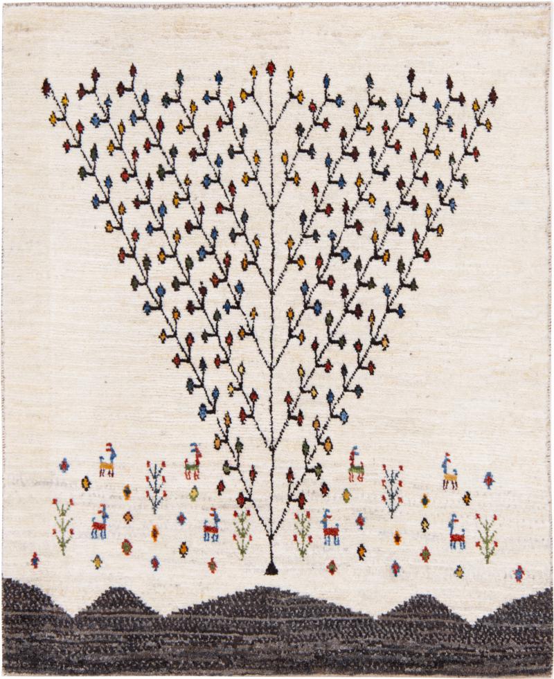 Tappeto persiano Persia Gabbeh Nomad 131x109 131x109, Tappeto persiano Annodato a mano
