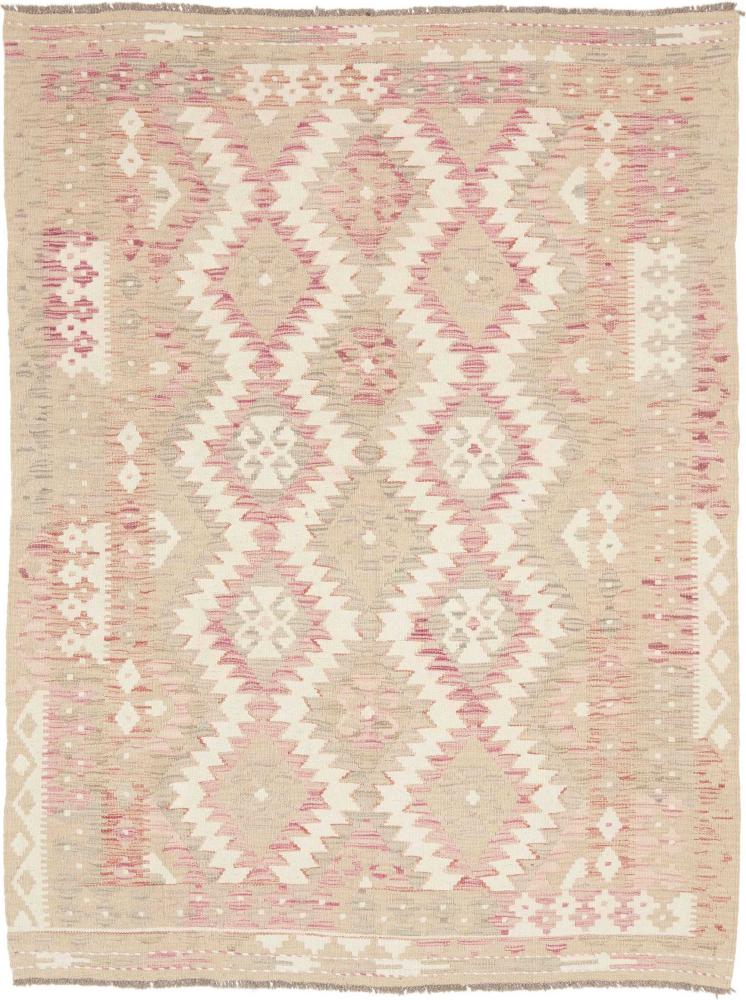Tapis afghan Kelim Afghan 195x147 195x147, Tapis persan Tissé à la main