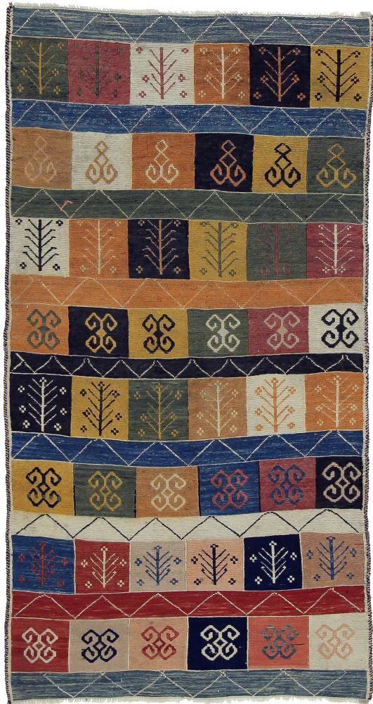 Perzisch tapijt Kilim Fars 221x113 221x113, Perzisch tapijt Handgeweven