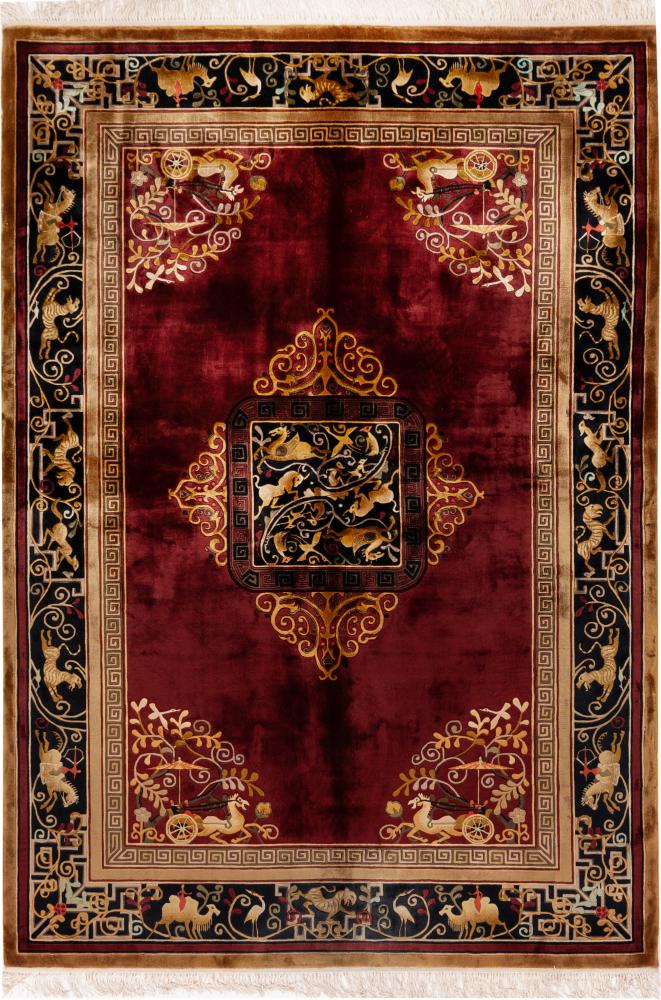Chinese rug China Silk Warp 241x167 241x167, Persian Rug Knotted by hand