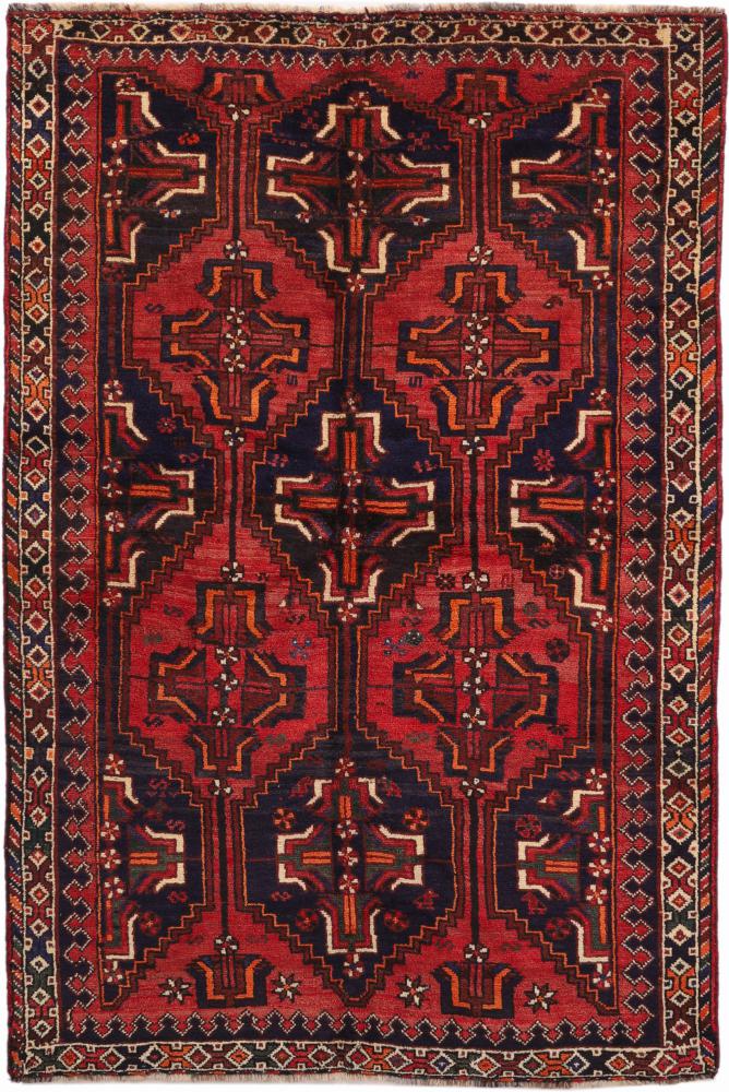 Persisk tæppe Shiraz 231x153 231x153, Persisk tæppe Knyttet i hånden