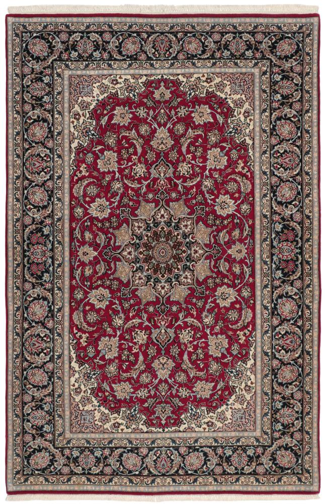 Dywan perski Isfahan Jedwabna Osnowa 227x149 227x149, Dywan perski Ręcznie tkane