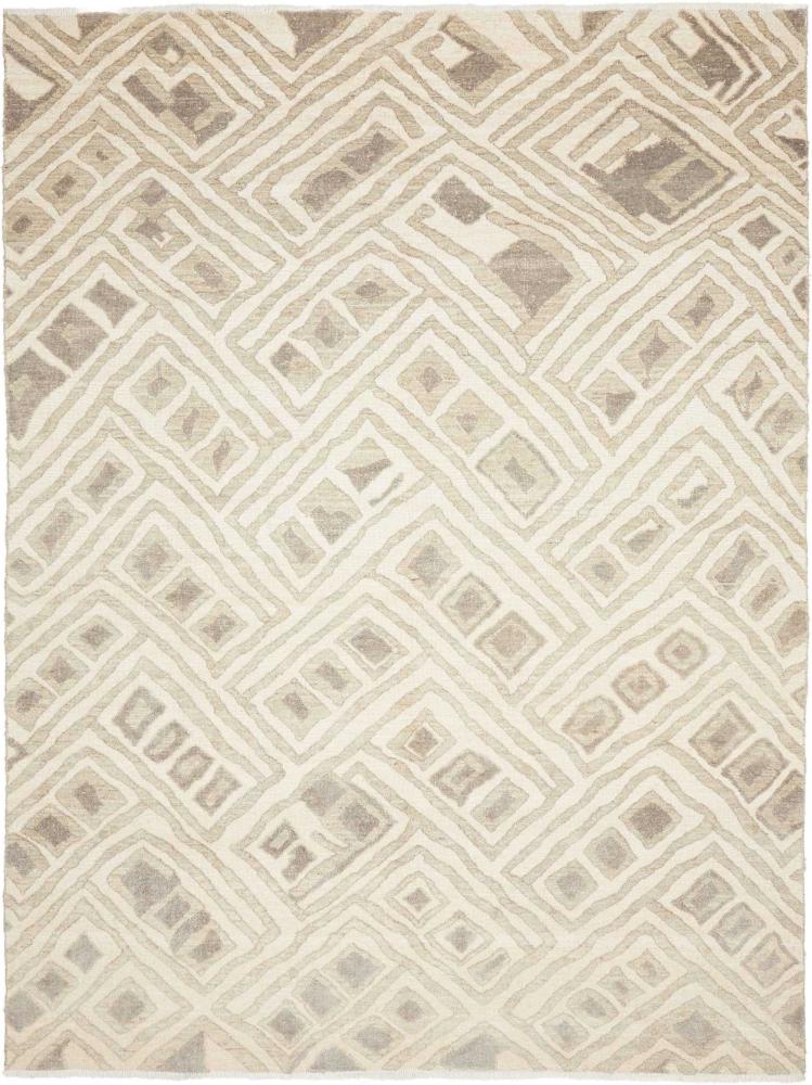 Alfombra afgana Berber Contemporary 312x238 312x238, Alfombra persa Hecho a mano