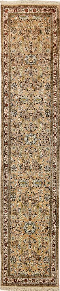 Tapis indien Cachemire Soie 297x63 297x63, Tapis persan Noué à la main