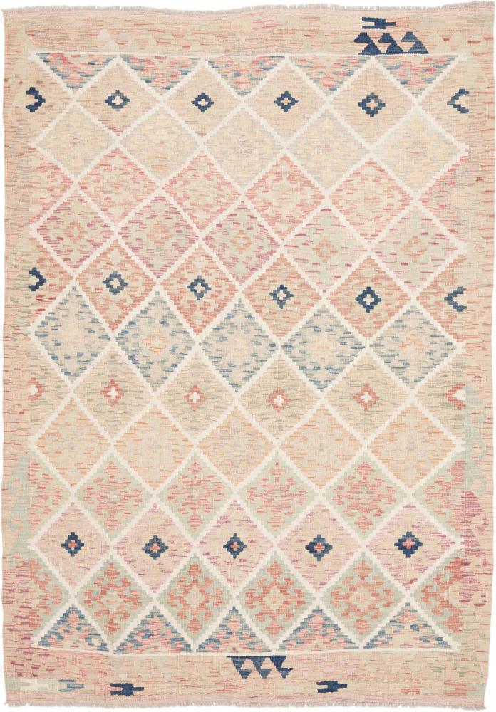 Afganistanilainen matto Kelim Afghan 209x151 209x151, Persialainen matto Käsinkudottu
