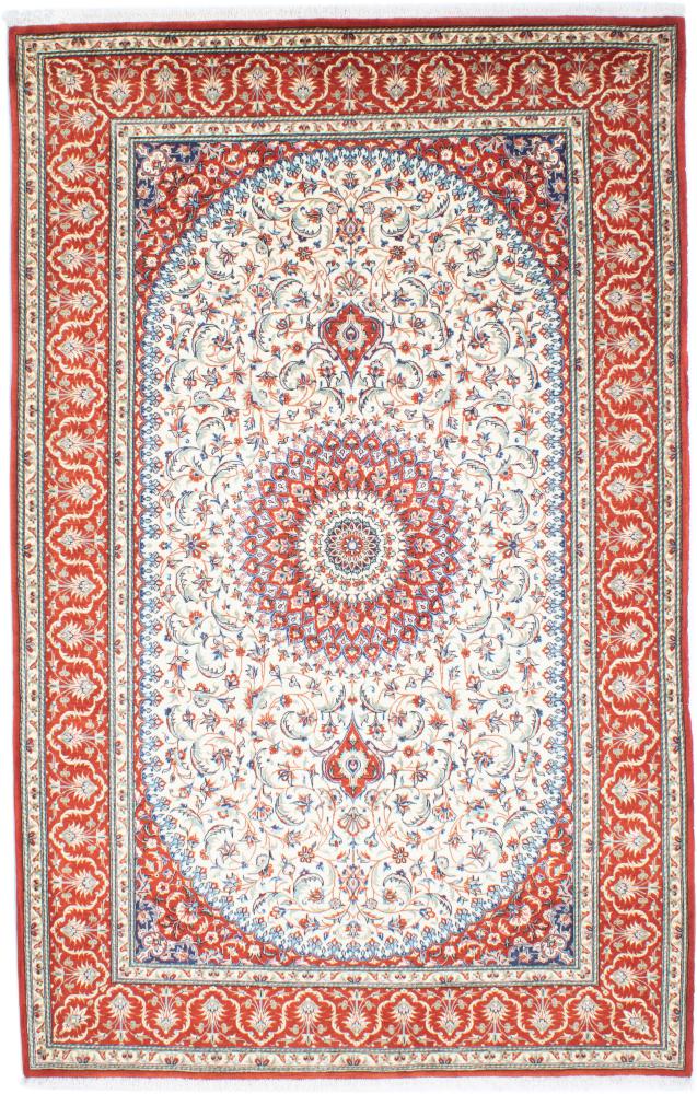Persian Rug Qum Kork 247x156 247x156, Persian Rug Knotted by hand