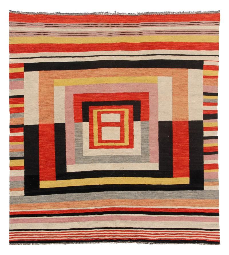 Alfombra afgana Kilim Afghan Edition 202x200 202x200, Alfombra persa Tejido a mano