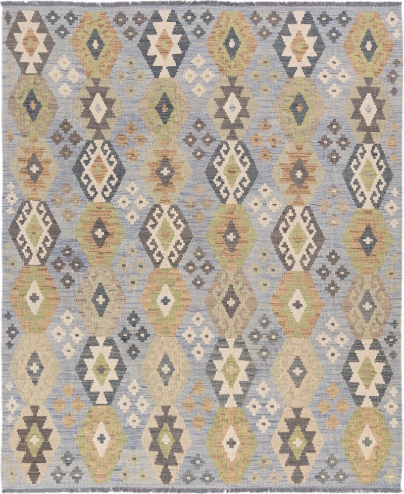 Αφγανικό χαλί Κιλίμ Afghan 196x163 196x163, Περσικό χαλί Χειροποίητο υφαντό