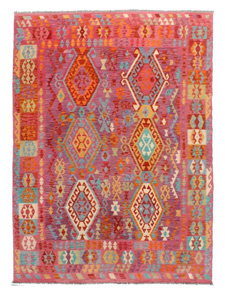 Alfombra afgana Kilim Afghan 342x251 342x251, Alfombra persa Tejido a mano