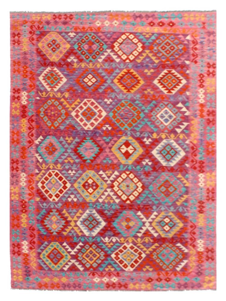 Afghan rug Kilim Afghan 9'8"x6'7" 9'8"x6'7", Persian Rug Woven by hand