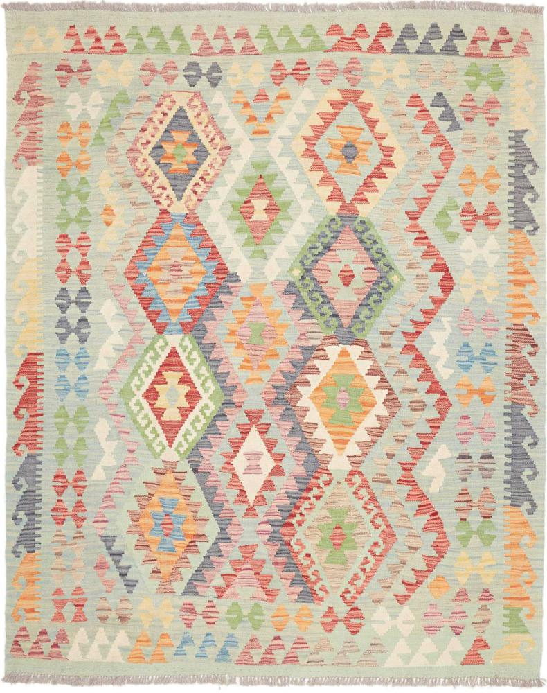 Afghanischer Teppich Kelim Afghan 194x160 194x160, Perserteppich Handgewebt