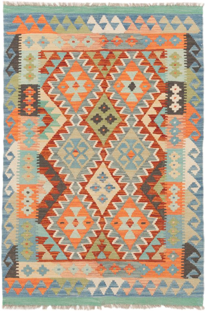 Afgán szőnyeg Kilim Afgán 152x102 152x102, Perzsa szőnyeg szőttesek