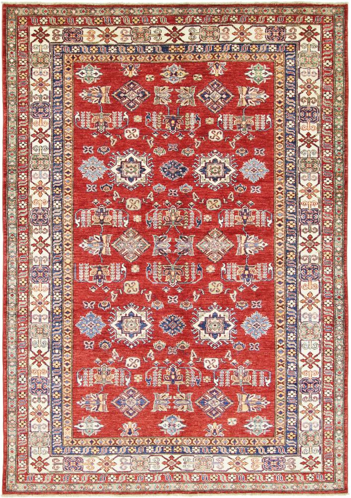 Afghan rug Super Kazak 263x182 263x182, Persian Rug Knotted by hand