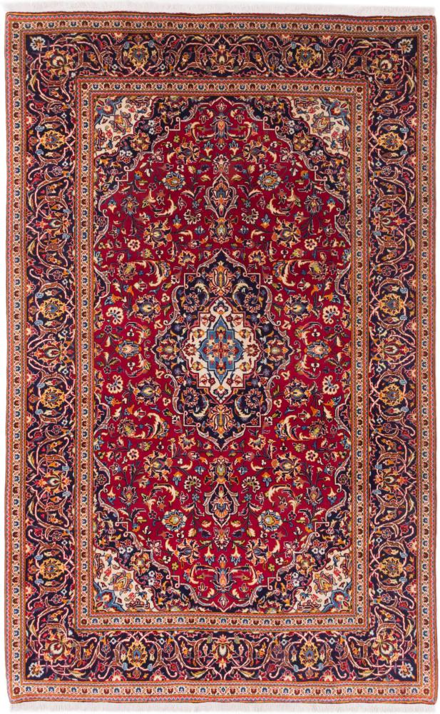 Tapis persan Kashan 323x201 323x201, Tapis persan Noué à la main
