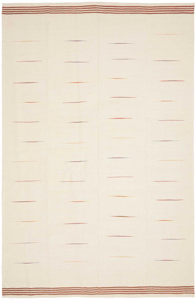 Persisk tæppe Kelim Fars 304x200 304x200, Persisk tæppe Håndvævet