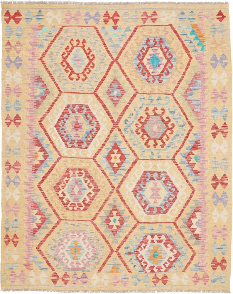 Tappeto afghano Kelim Afghan 192x156 192x156, Tappeto persiano Tessuto a mano