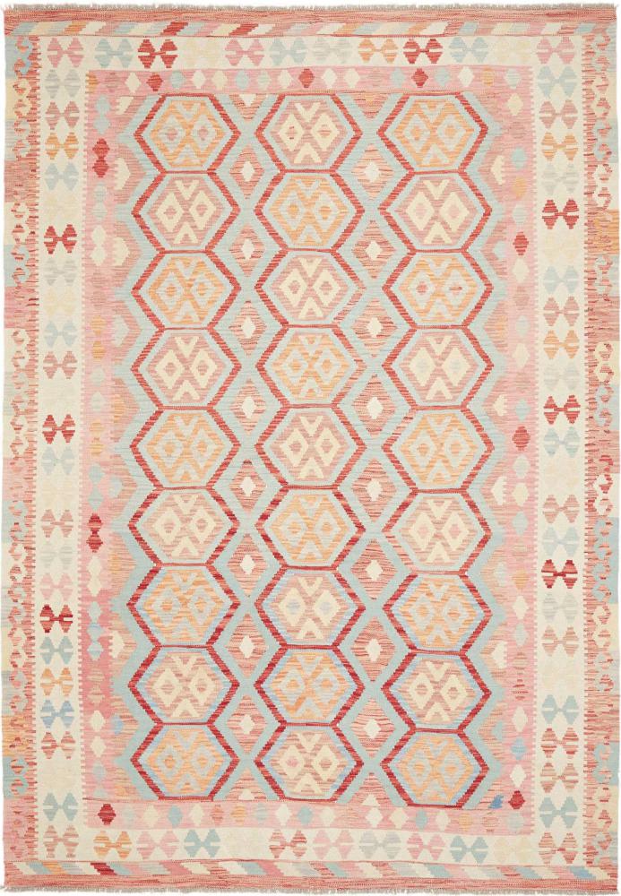 Afghanischer Teppich Kelim Afghan 296x202 296x202, Perserteppich Handgewebt