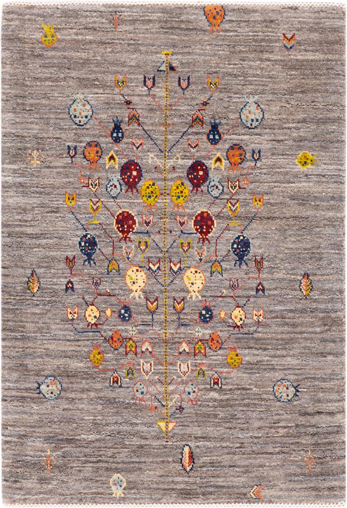 Tappeto persiano Persiano Gabbeh Loribaft Atelier 119x84 119x84, Tappeto persiano Annodato a mano