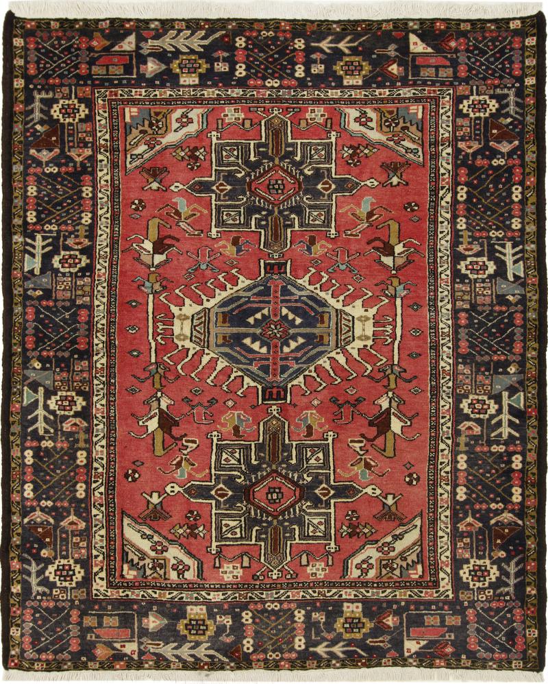  ペルシャ絨毯 Gharadjeh 194x166 194x166,  ペルシャ絨毯 手織り