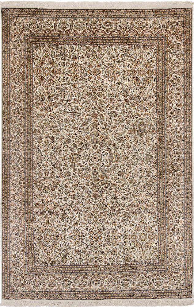 Indisk tæppe Kashmir Silke 258x170 258x170, Persisk tæppe Knyttet i hånden