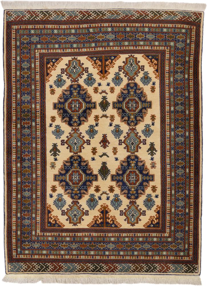 Tappeto persiano Turkaman 186x140 186x140, Tappeto persiano Annodato a mano