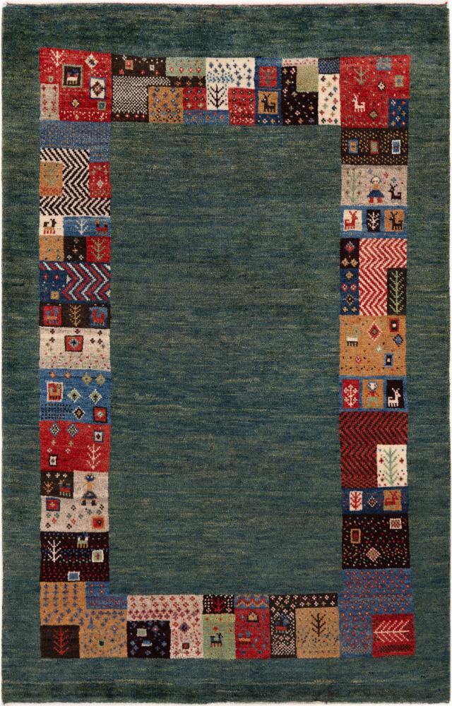 Covor persan Persan Gabbeh Pure 154x101 154x101, Covor persan Înnodat manual
