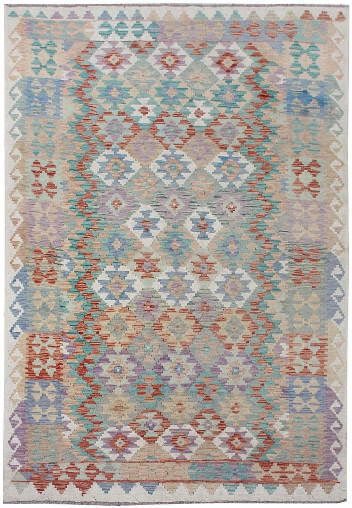 Tapete afegão Kilim Afegão 295x203 295x203, Tapete persa Tecido à mão