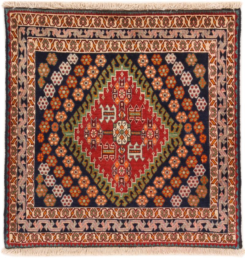 Perzisch tapijt Abadeh 66x64 66x64, Perzisch tapijt Handgeknoopte