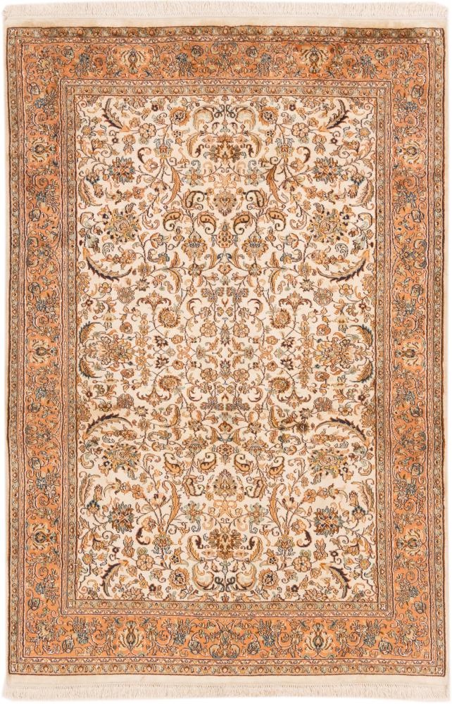 Indiaas tapijt Kasjmier Zijde 190x124 190x124, Perzisch tapijt Handgeknoopte
