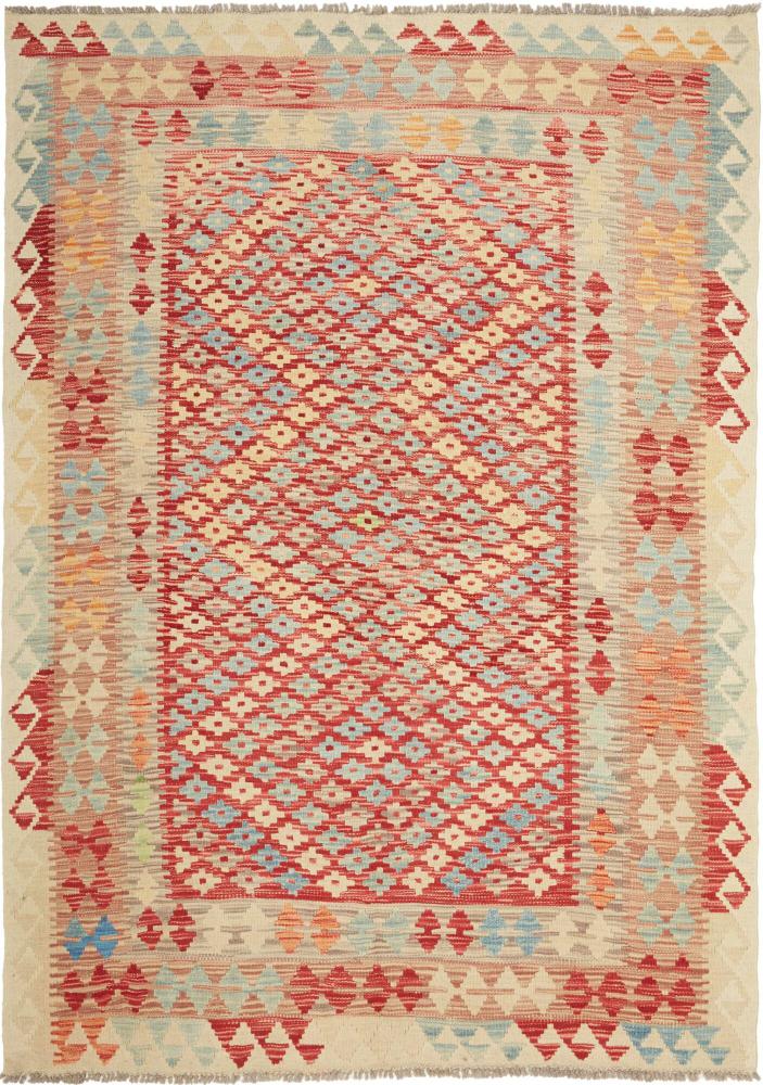 Afgán szőnyeg Kilim Afgán 205x145 205x145, Perzsa szőnyeg szőttesek