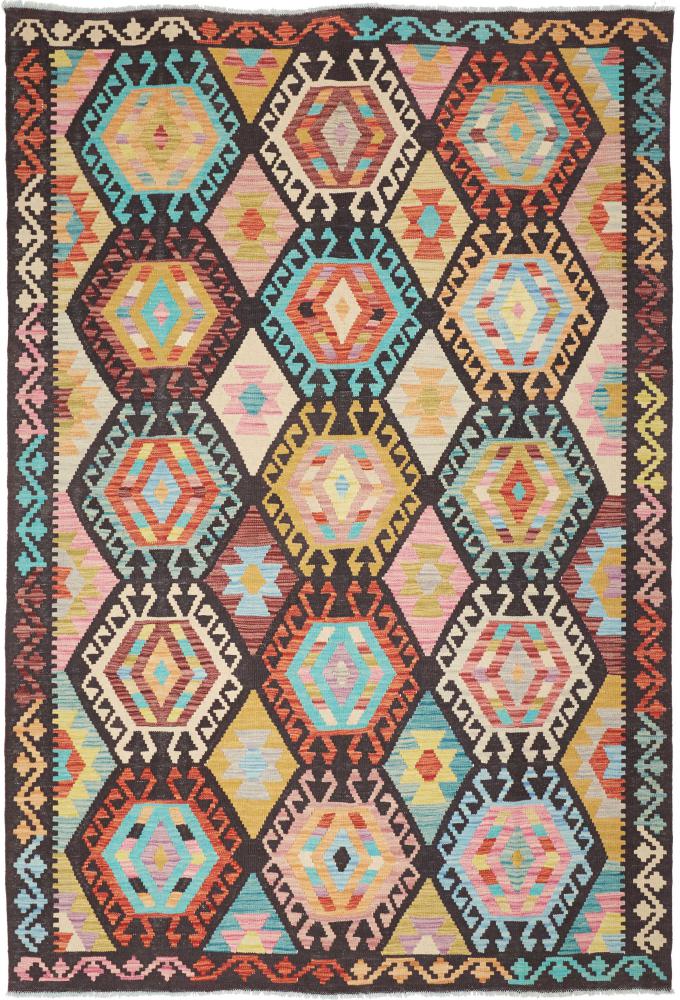 Tapete afegão Kilim Afegão 248x170 248x170, Tapete persa Tecido à mão