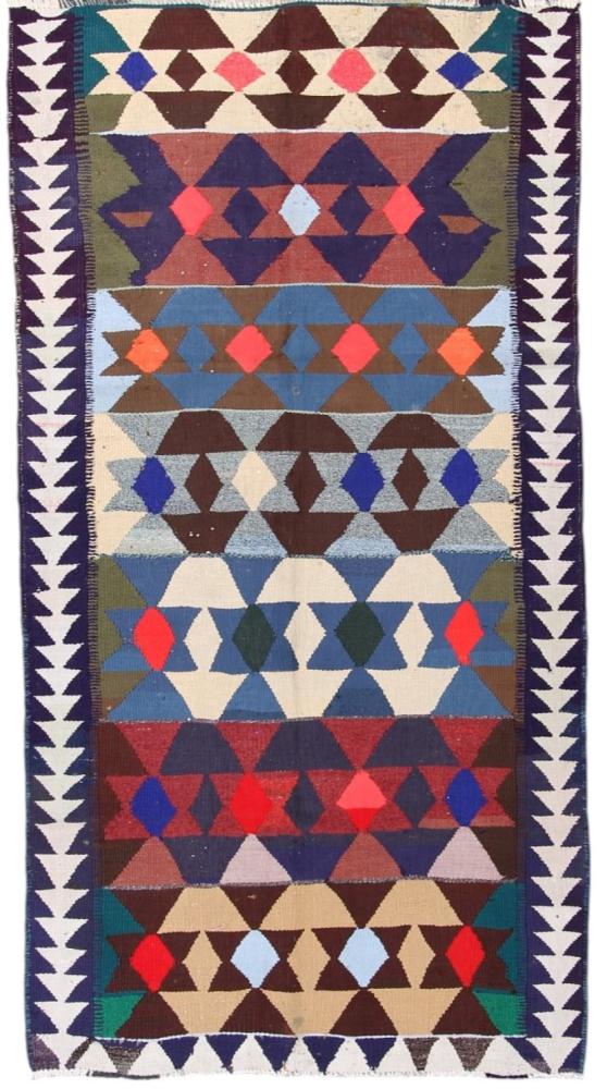 Covor persan Chilim Fars Antic 281x151 281x151, Covor persan Lucrate de mână