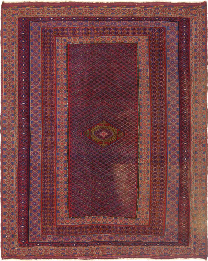 Afghan rug Afghan 199x161 199x161, Persian Rug Knotted by hand