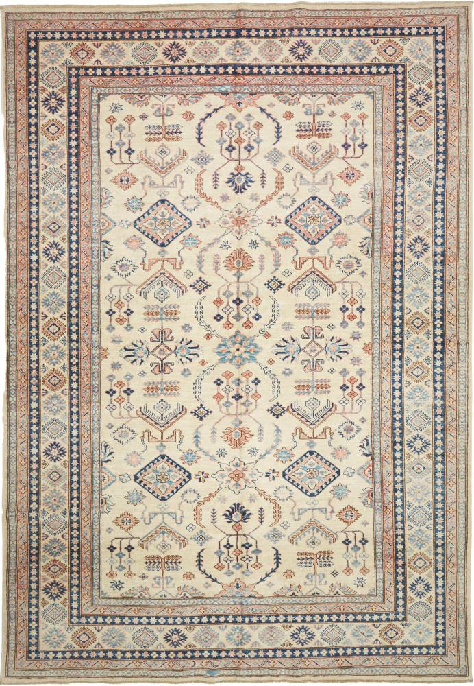 Pakistani rug Super Kazak 9'8"x6'9" 9'8"x6'9", Persian Rug Knotted by hand