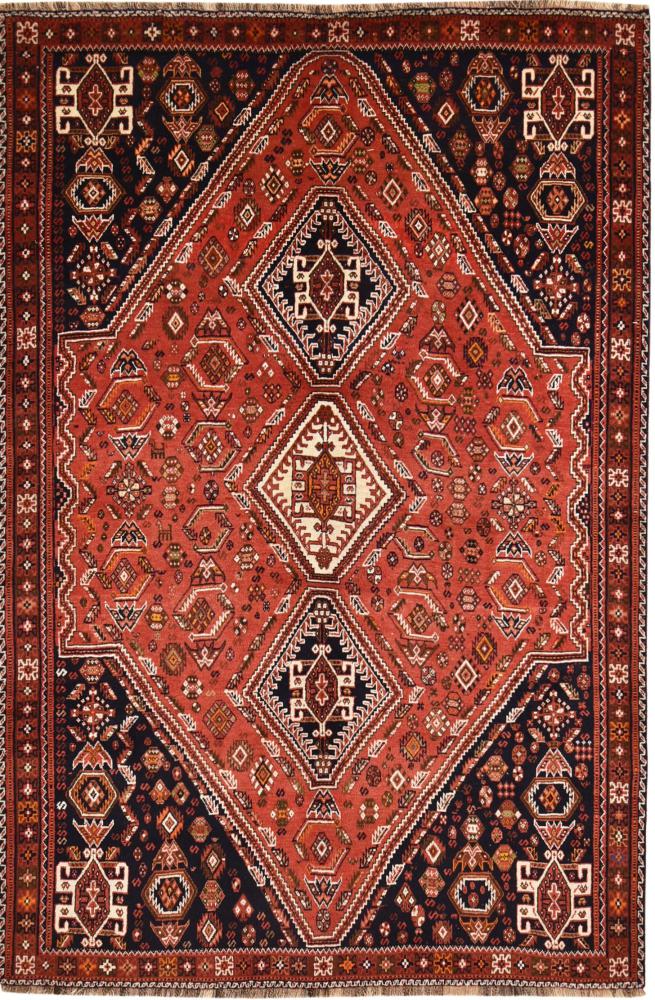 Persian Rug Shiraz 286x190 286x190, Persian Rug Knotted by hand