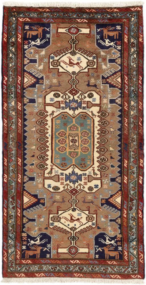 Persian Rug Hamadan 188x97 188x97, Persian Rug Knotted by hand