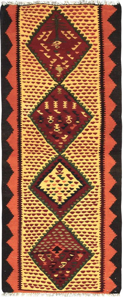 Tapete persa Kilim Fars 171x68 171x68, Tapete persa Tecido à mão