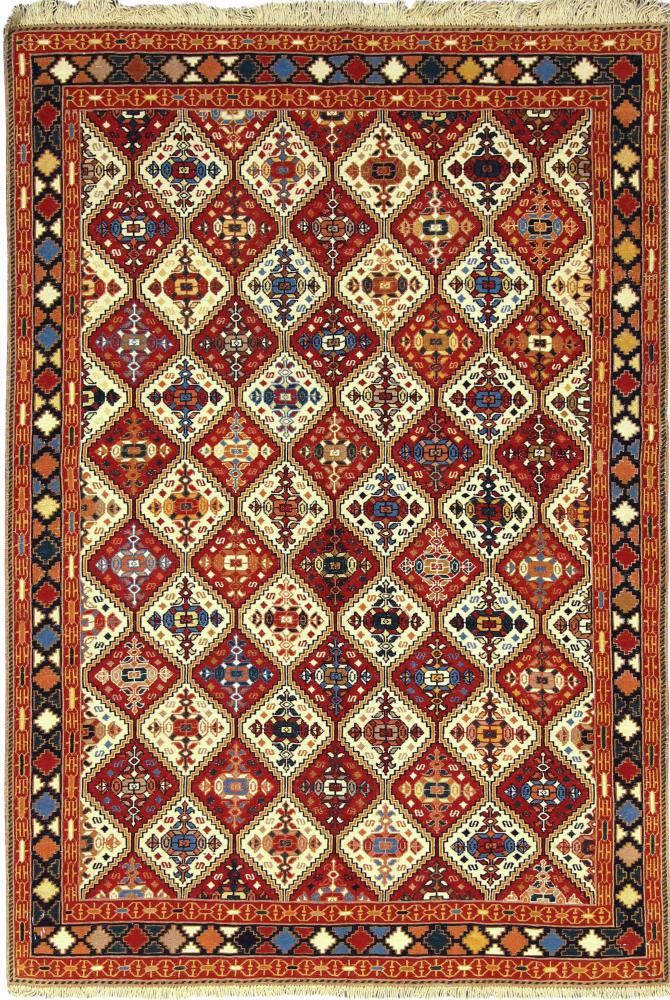 Tapete persa Kilim Fars 199x133 199x133, Tapete persa Tecido à mão