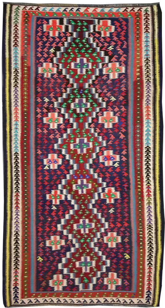 Tapete persa Kilim Fars 311x161 311x161, Tapete persa Tecido à mão