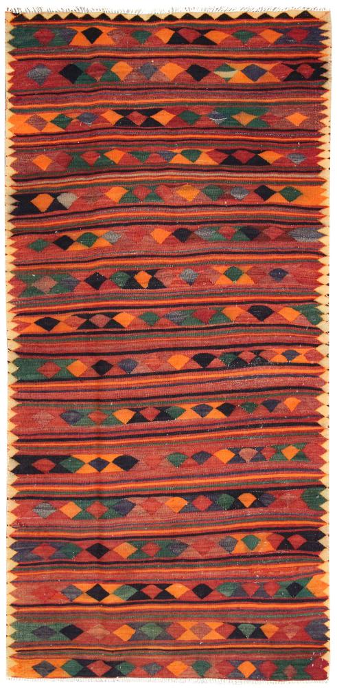 Tapete persa Kilim Fars 307x131 307x131, Tapete persa Tecido à mão