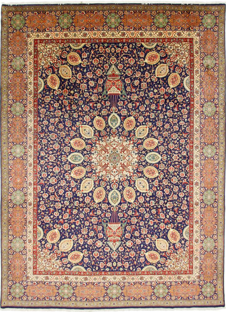 Tapete persa Tabriz 40Raj 411x301 411x301, Tapete persa Atado à mão