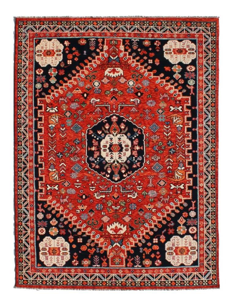 Alfombra pakistaní Kazak Ghashghai 291x202 291x202, Alfombra persa Hecho a mano