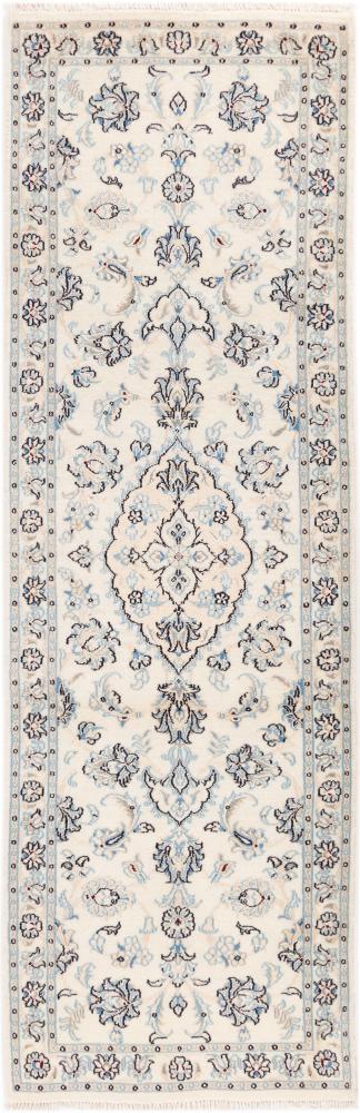 Περσικό χαλί Nain 9La 193x60 193x60, Περσικό χαλί Οι κόμποι έγιναν με το χέρι