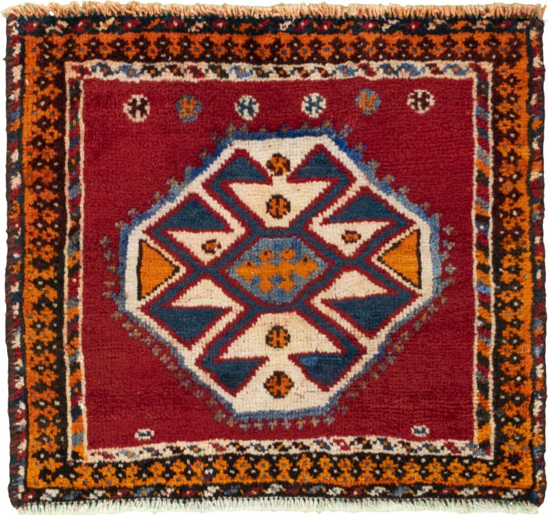 Persian Rug Shiraz 49x55 49x55, Persian Rug Knotted by hand
